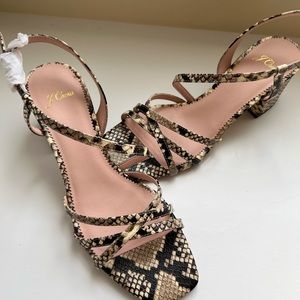 J crew snakeskin shoes